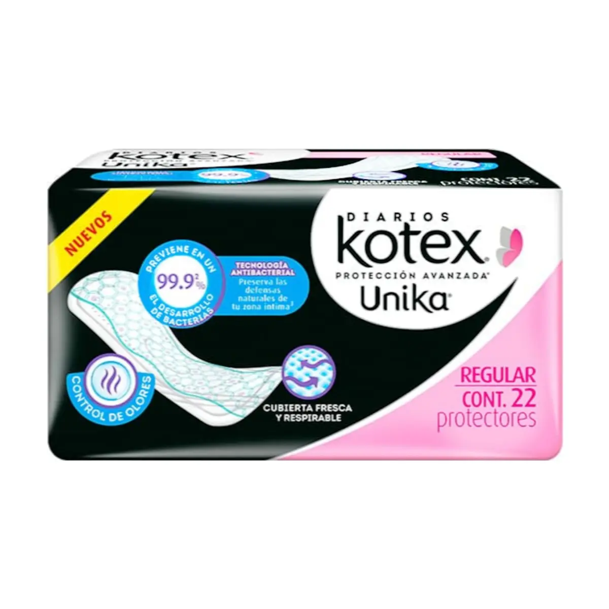 Pantiprotectores - Diarias - Kotex (22 U) - Thumbnail 3