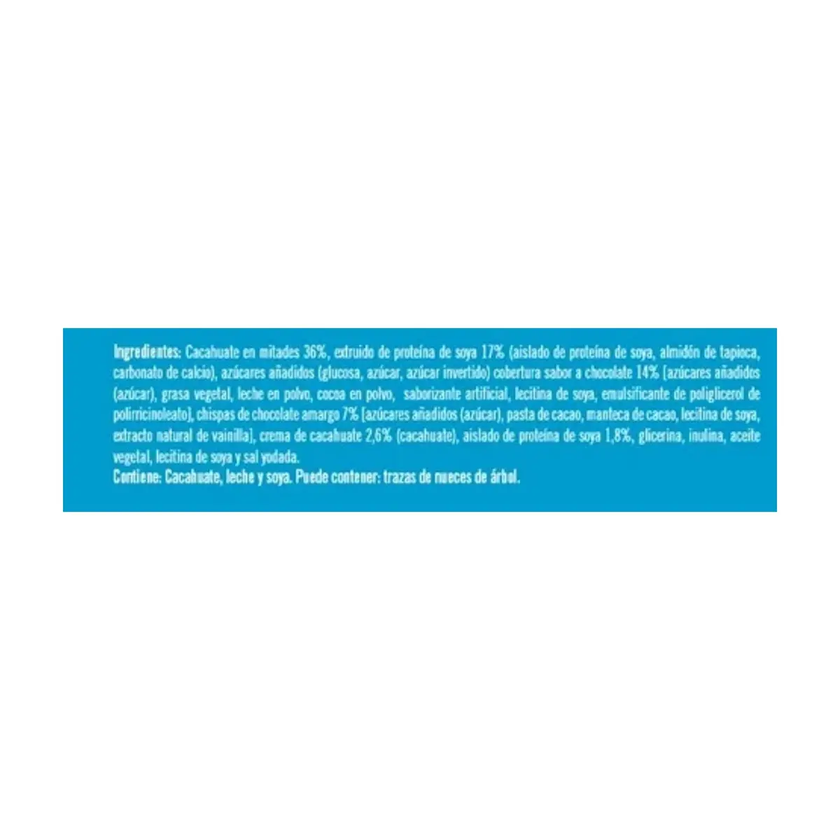 Barra de cachuate con proteína, crema de cacahuate y chispas de chocolate amargo Member's Mark (35 g / 1.2 oz) - Thumbnail 3