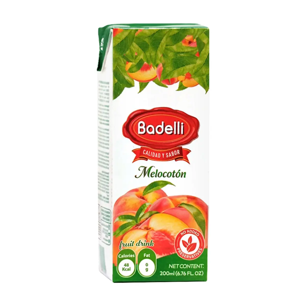 Jugo de melocotón Badelli (200 ml) - Miniatura 1