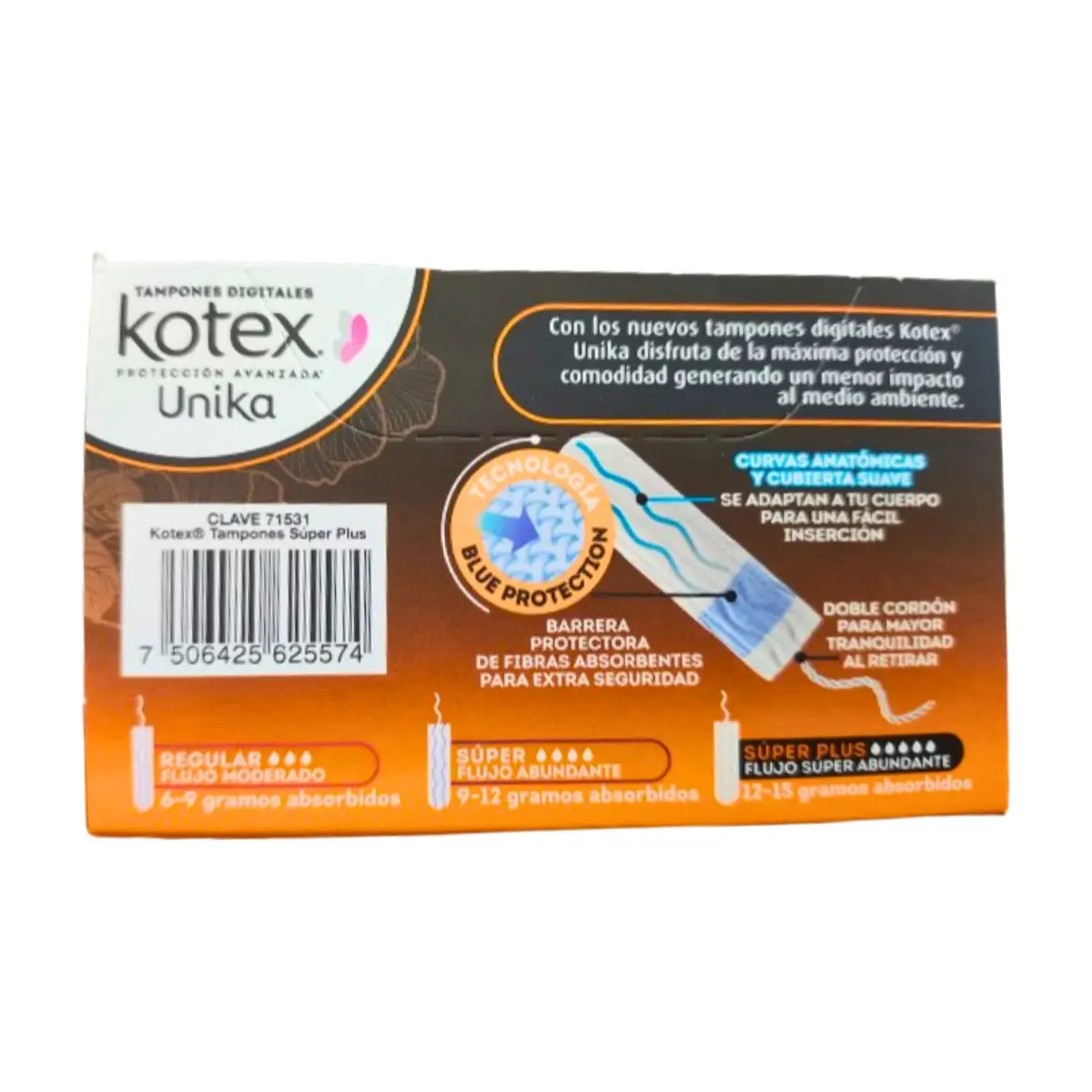 Tampones digitales súper plus Unika Kotex - Thumbnail 2