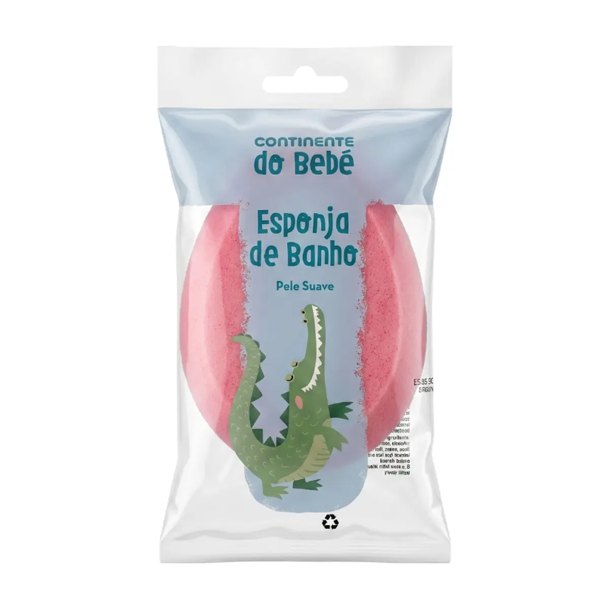 Esponja de baño suave para bebés Continente do Bebé (1 U)