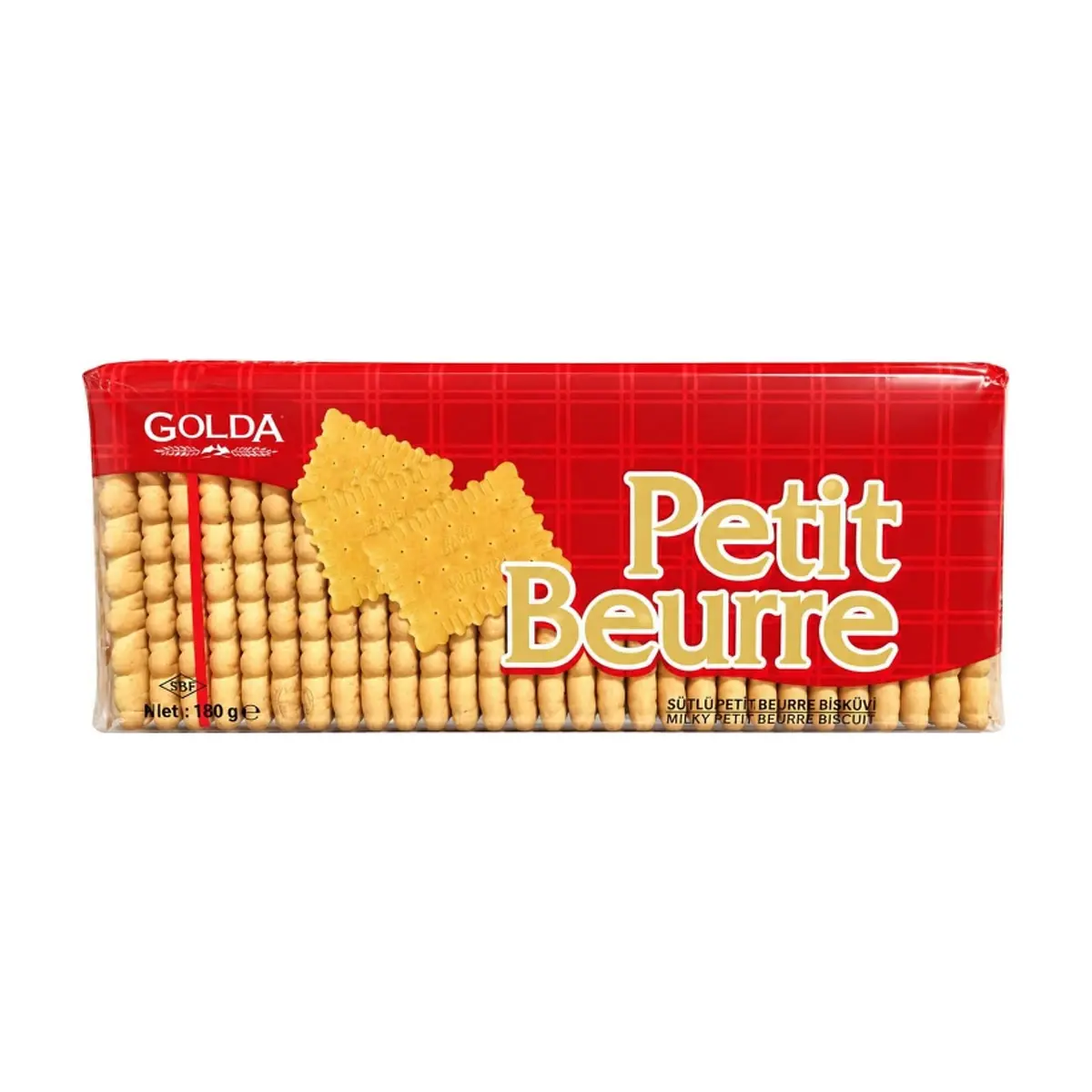 Galletas lechosas Petit Beurre Golda (180 g / 6.34 oz)