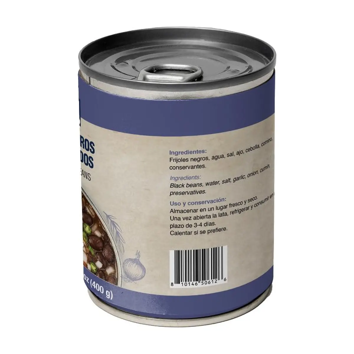 Frijoles Negros Condimentados YEYA (400 g / 14.1 oz) - Thumbnail 3