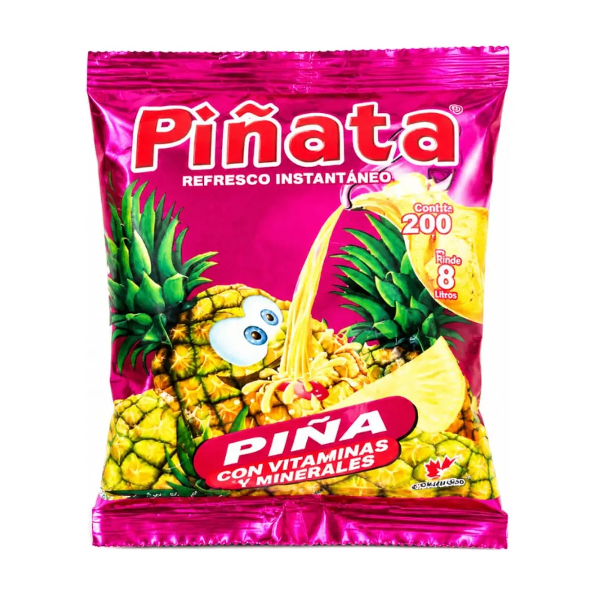 Refresco instantáneo sabor piña Piñata (200 g / 7.05 oz) - Thumbnail 4