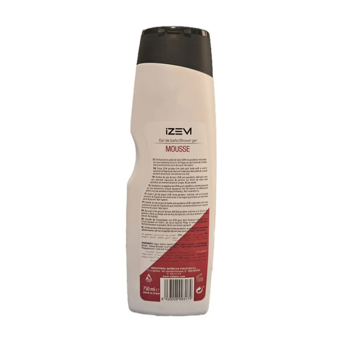 Gel de ducha hipoalergénico Izem (750 ml) - Thumbnail 3