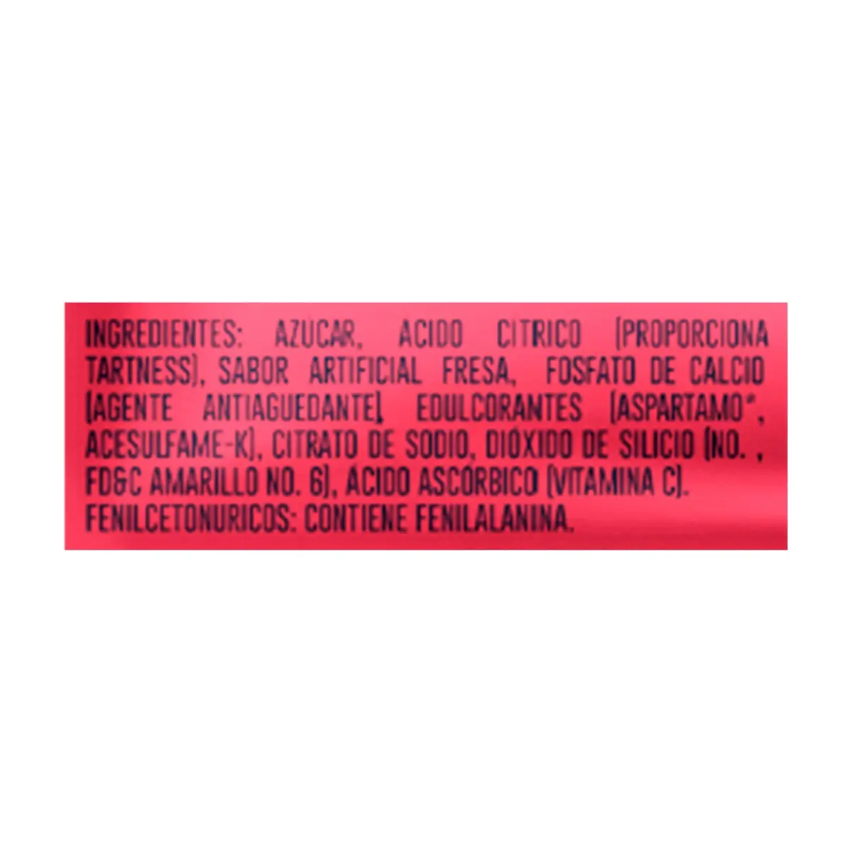 Refresco instantáneo sabor fresa YEYA (10 g) - Thumbnail 3