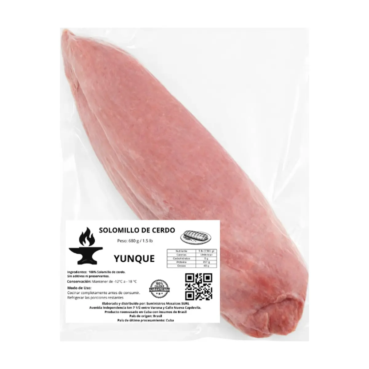 Solomillo de cerdo Yunque (680 g / 1.5 lb) - Thumbnail 2