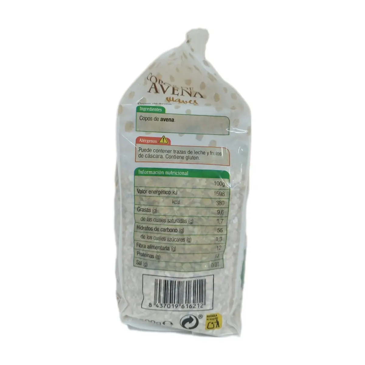 Cereal copos de avena suaves Haricaman (500 g / 1.10 lb) - Miniatura 3