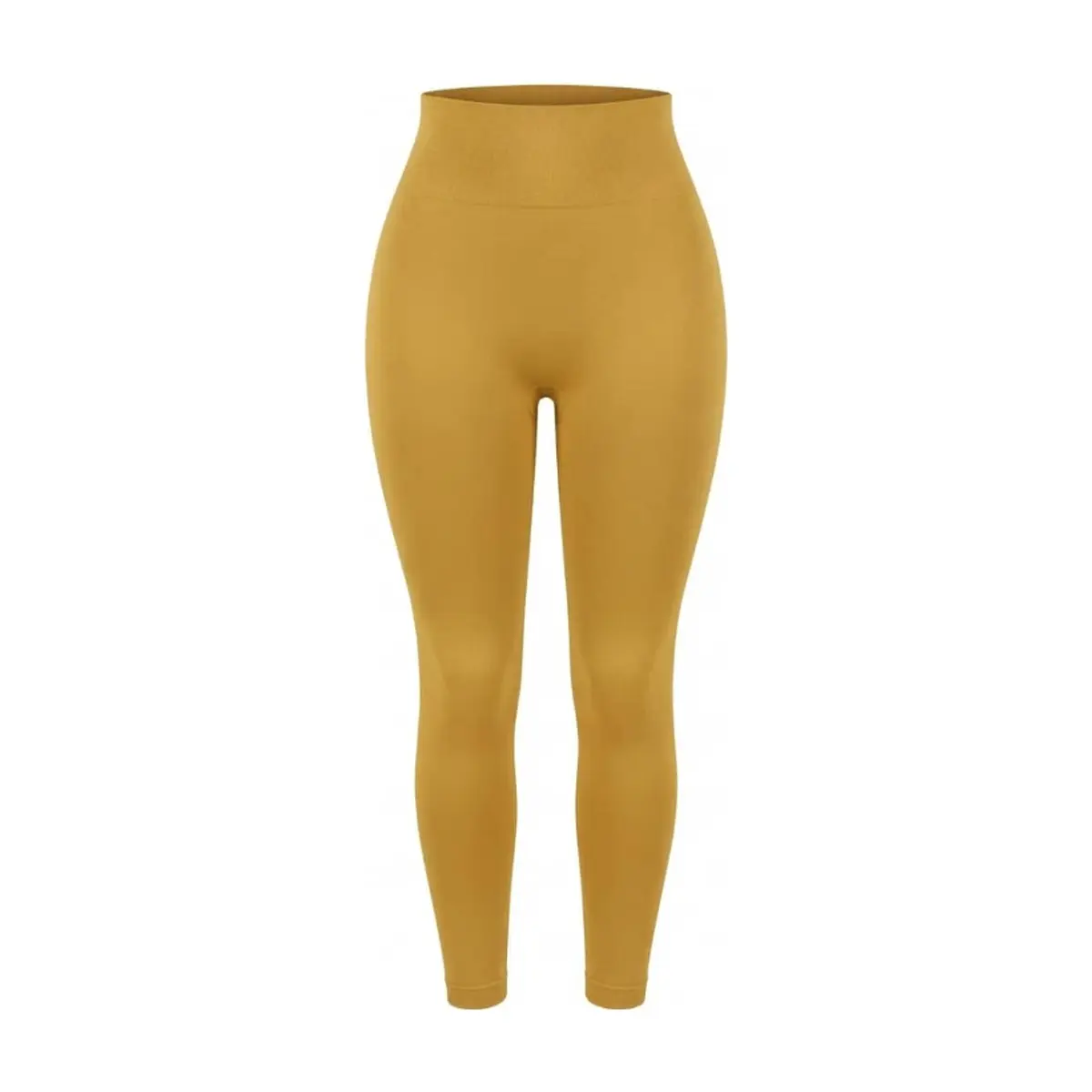 Licra larga color amarillo mostaza Alby (Talla única)