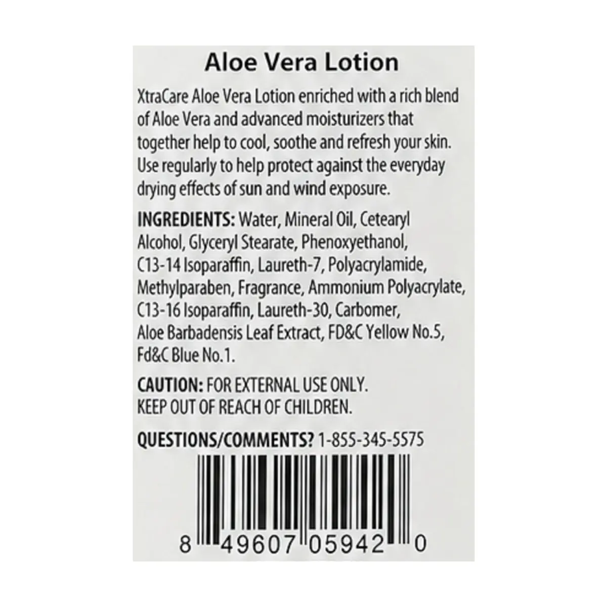 Loción corporal -crema- refrescante de aloe vera XtraCare (532 ml / 18 oz) - Thumbnail 2