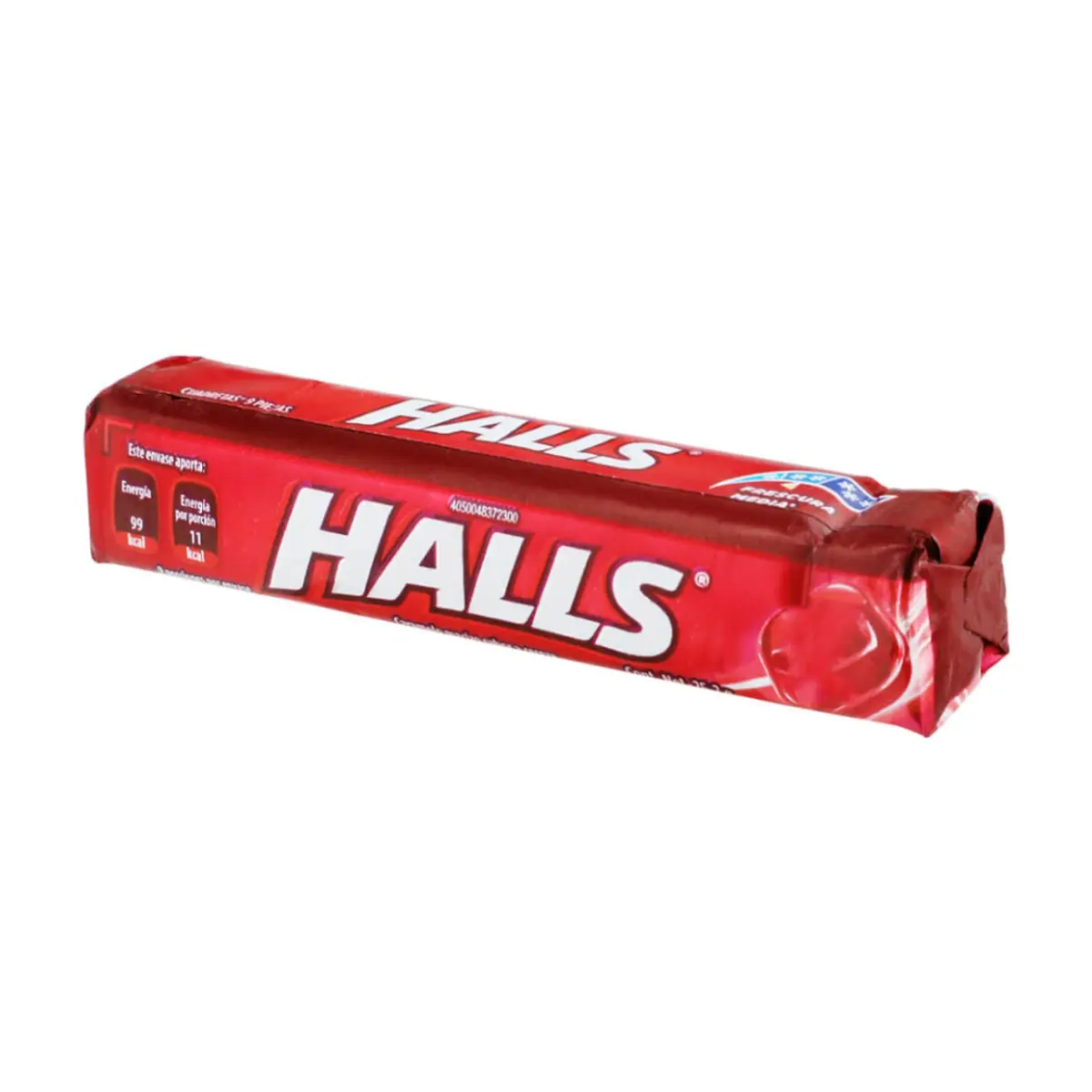 Caramelo macizo sabor cereza Halls (25.2 g)
