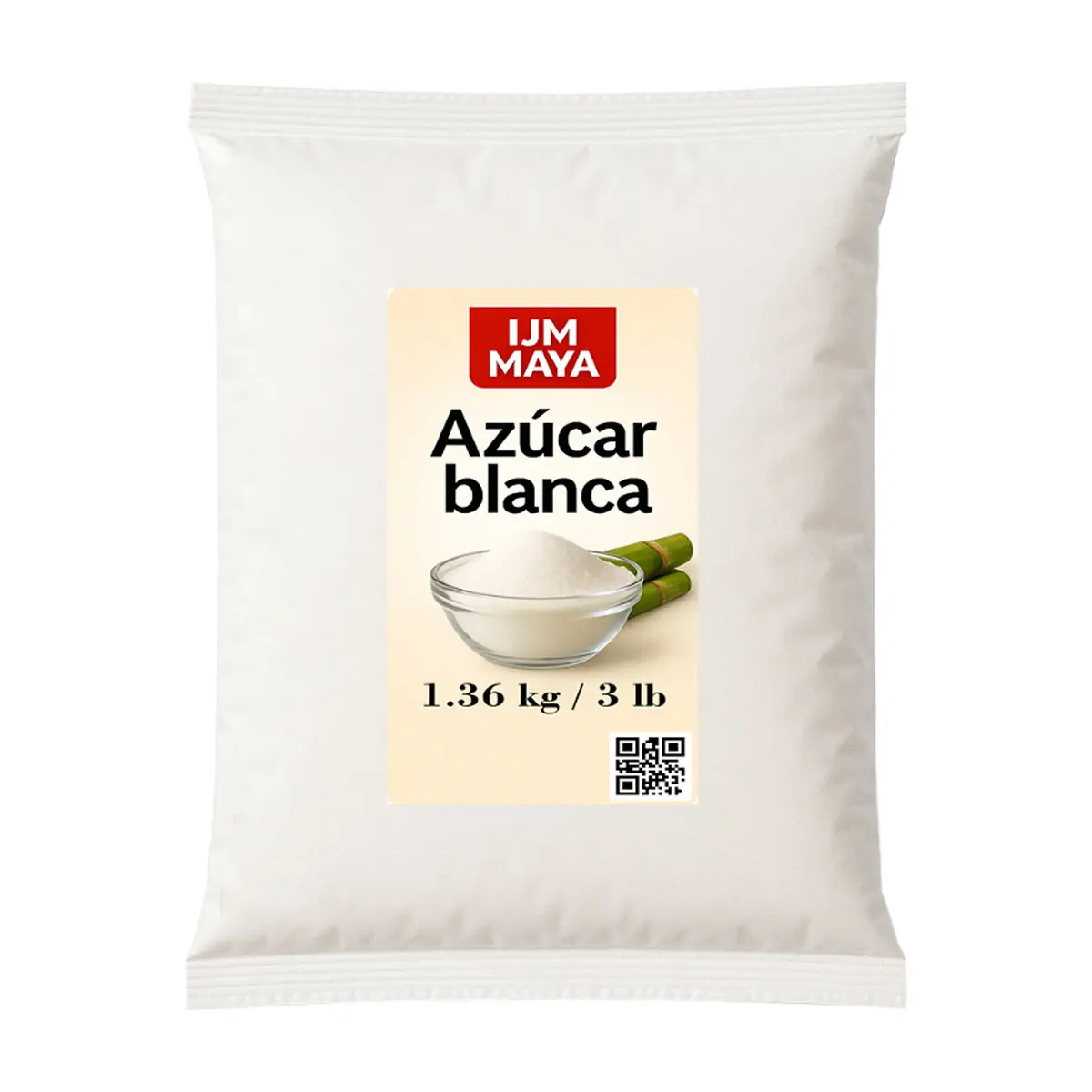 Azúcar blanca IJM Maya (1.36 kg / 3 lb)