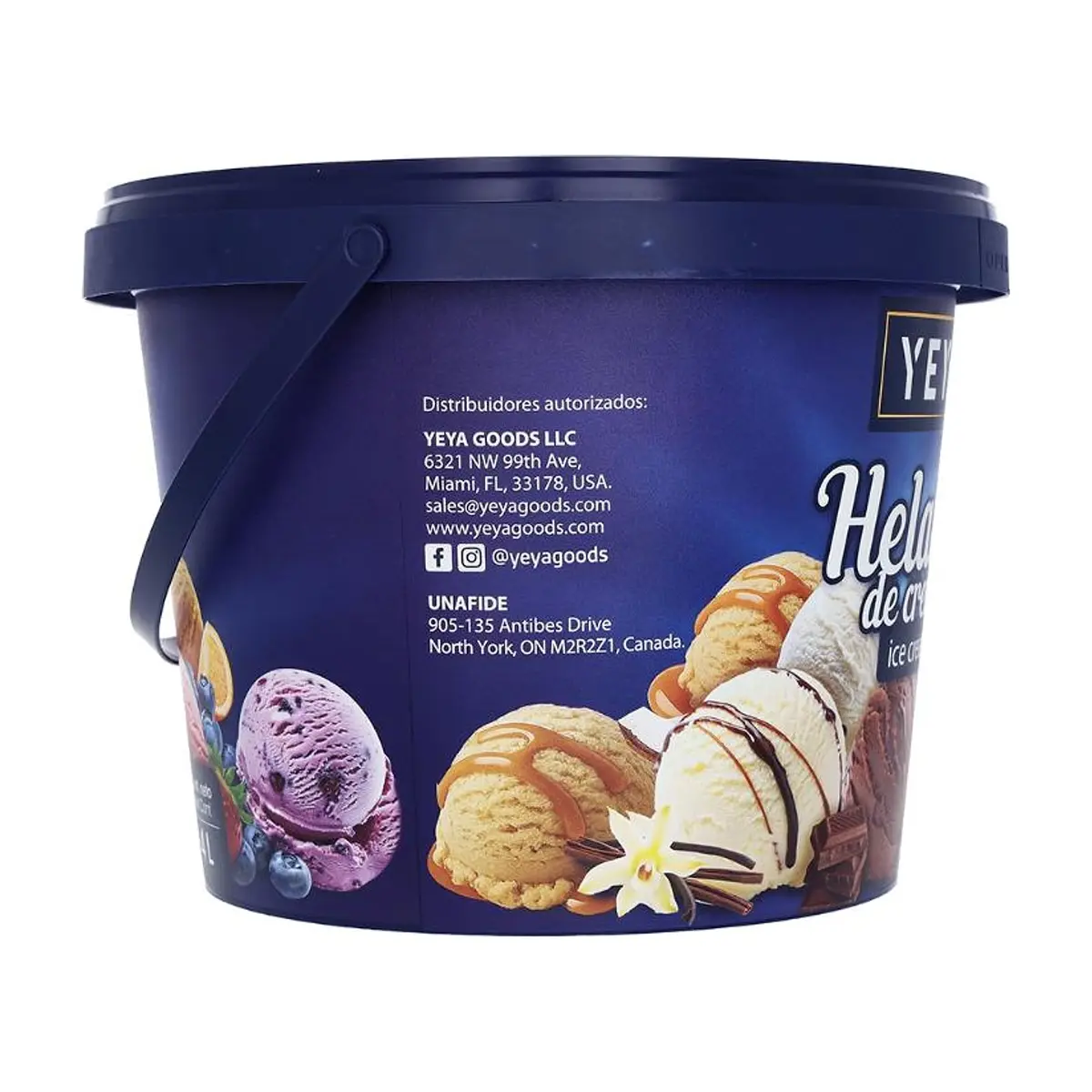 Helado de crema sabor a mantecado YEYA (4 L) - Thumbnail 5