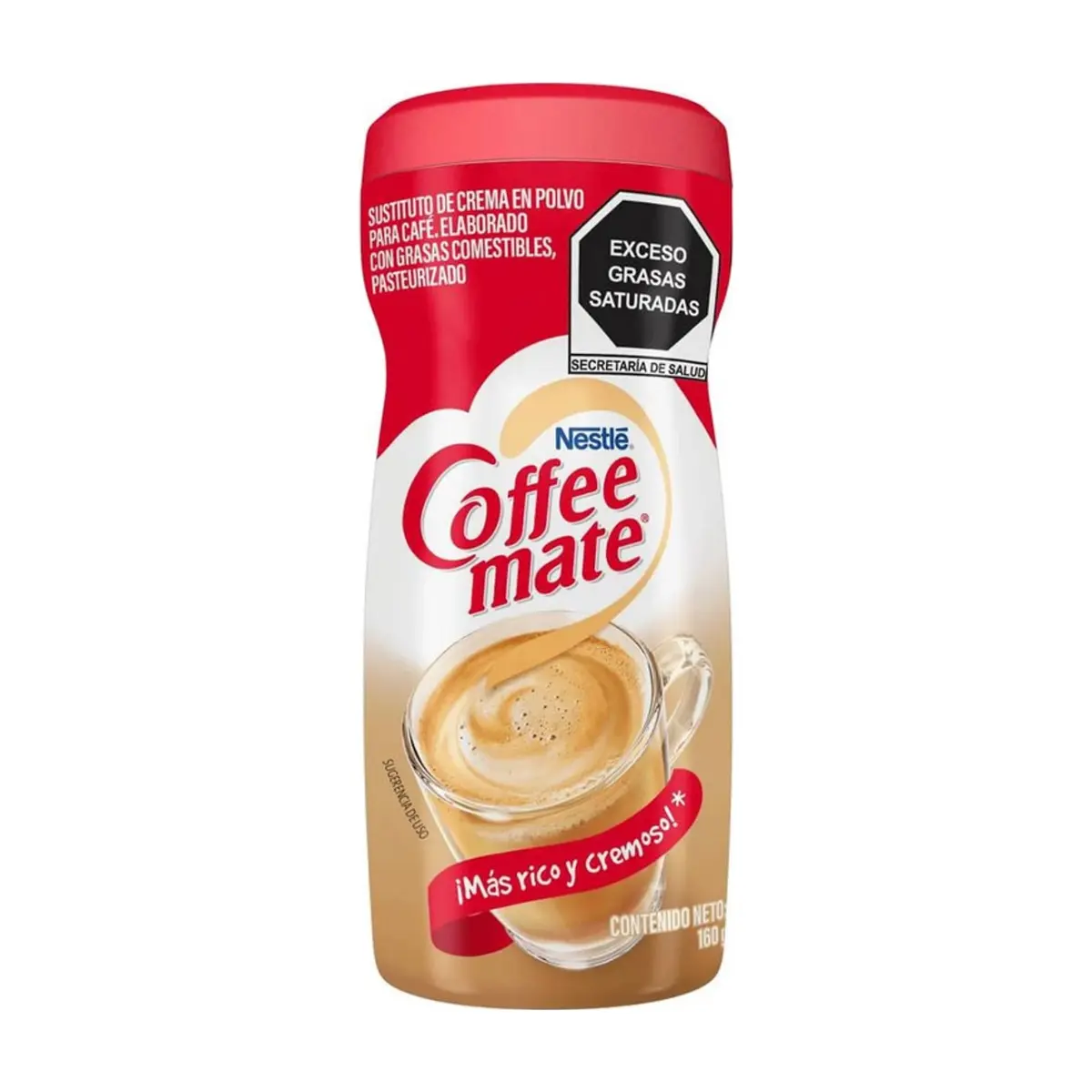 Sustituto de crema en polvo para café Coffee Mate Nestlé (160 g / 5.64 oz)