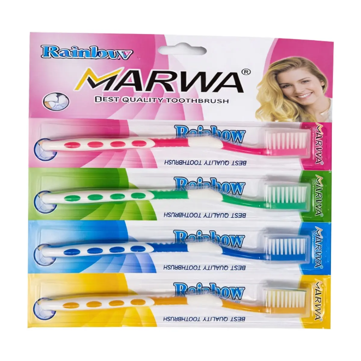 Cepillos de dientes Marwa (4 U) - Miniatura 1