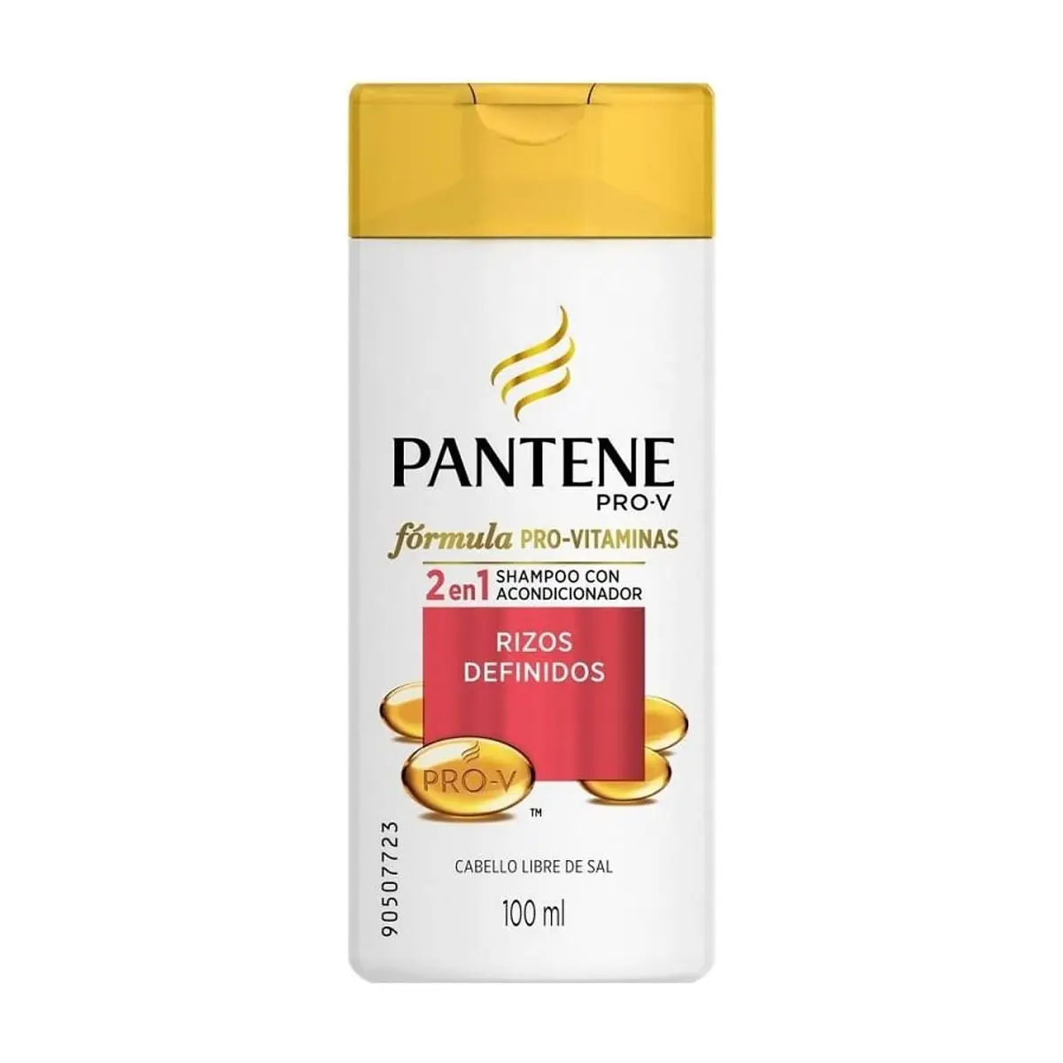 Champú y acondicionador rizos definidos 2 en 1 Pantene (100 ml)