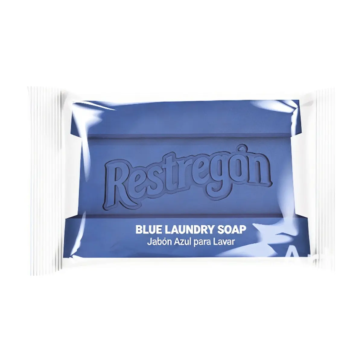 Jabón azul para lavar Restregón (250 g / 8.82 oz) - Imagen 1