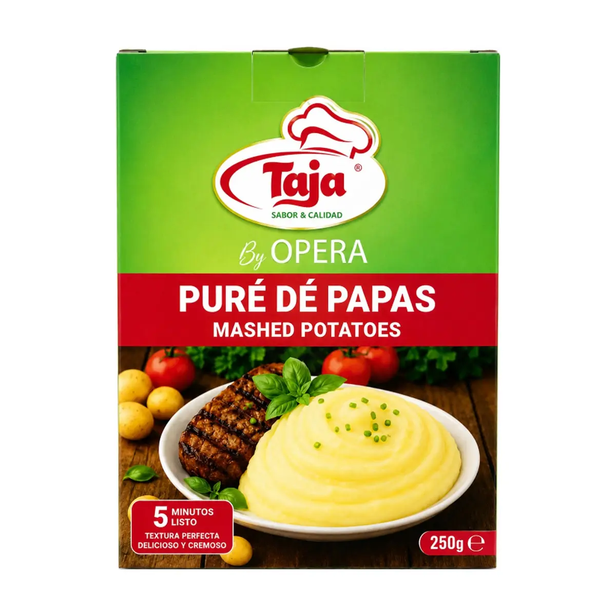 Puré de papas Taja (250 g / 8.82 oz)