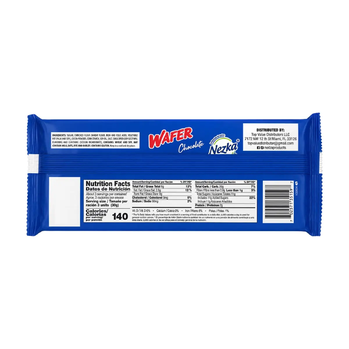 Sorbeto con relleno sabor chocolate Nezka (80 g / 2.82 oz) - Thumbnail 2