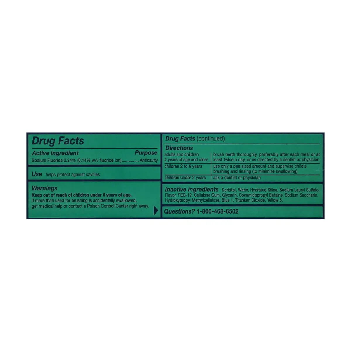 Pasta de dientes blanqueadora anticaries Colgate (178 g / 6.3 oz) - Thumbnail 3