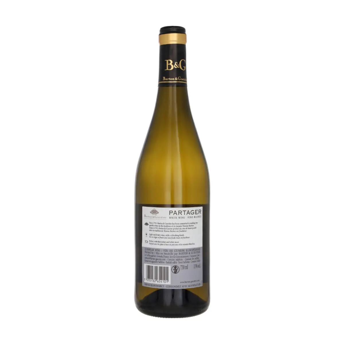 Vino blanco Partager Barton & Guestier (750 ml) - Thumbnail 3