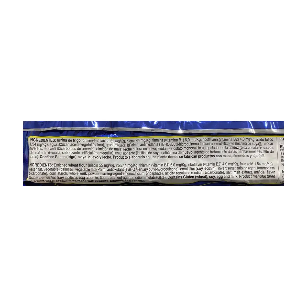 Galletas semidulces Doricas (525 g / 1.15 lb) - Thumbnail 3