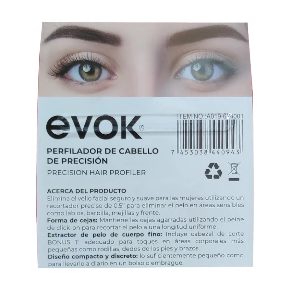 Perfilador de precisión para cejas y cabello. - Thumbnail 5