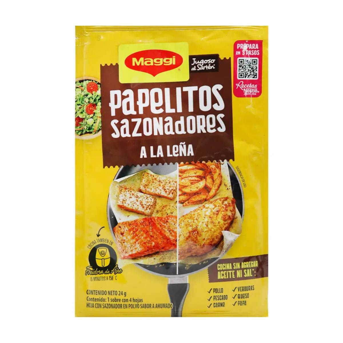 Papelitos sazonadores sabores de México pastor Maggi (24 g / 0.85 oz) - Thumbnail 3