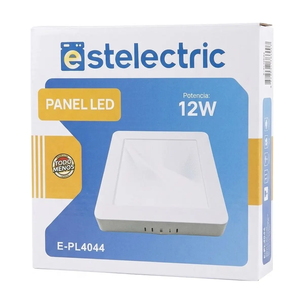 Panel led 12W apto para todo tipo de techo Estelectric E-PL4044 - Miniatura 3