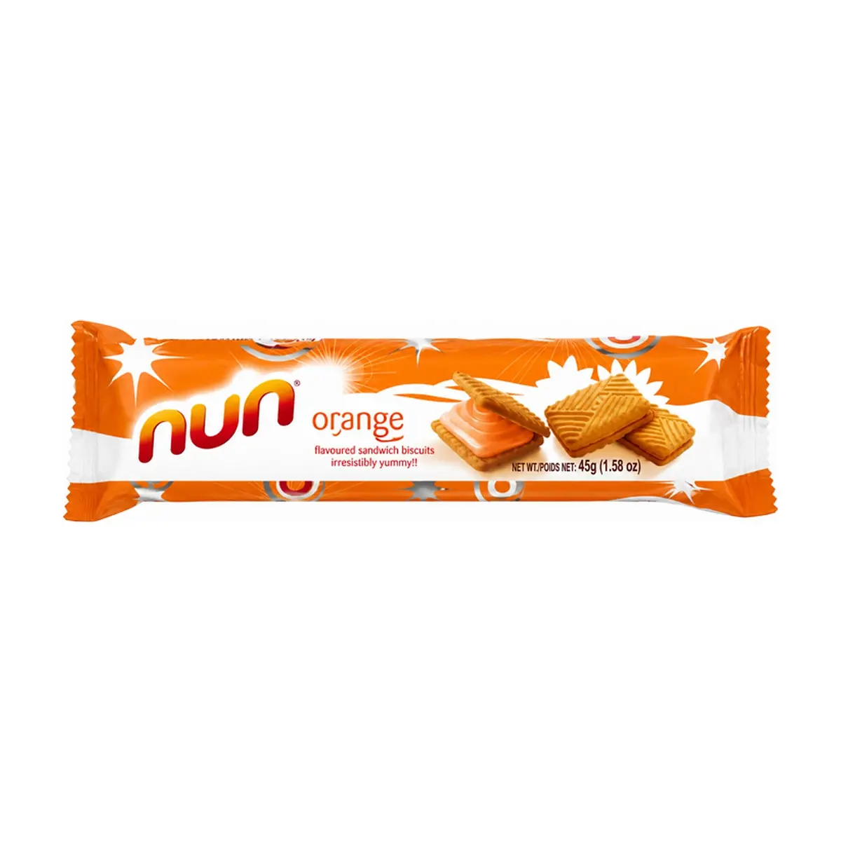 Galletas sándwich sabor naranja Nutro (45 g / 1.58 oz)
