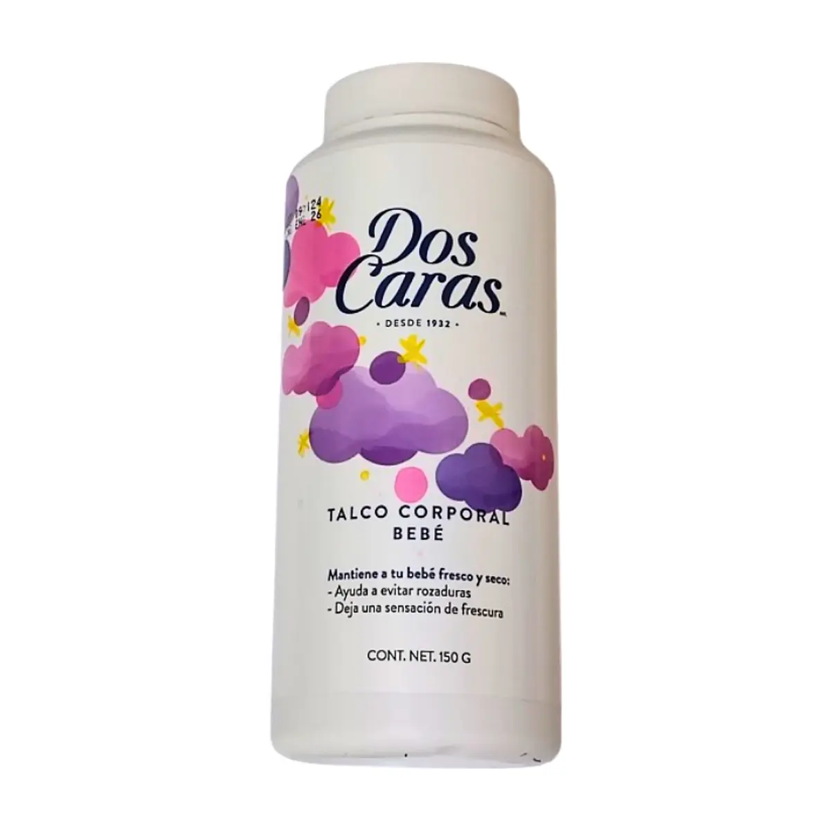 Talco corporal para bebé Dos Caras (150 g / 6.2 oz) - Thumbnail 4