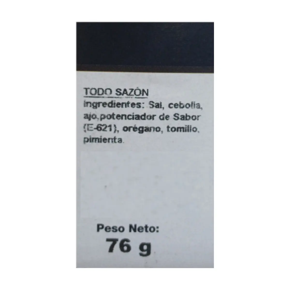 Todo sazón El niño Crespo (76 g / 2.68 oz) - Thumbnail 4