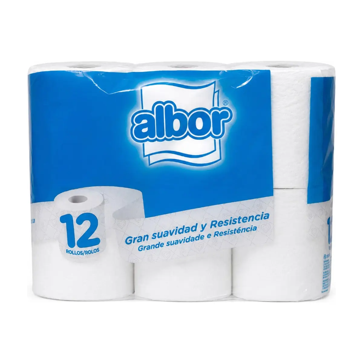 Papel higiénico Albor (12 U)