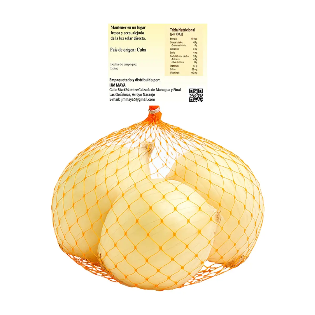 Cebolla blanca IJM Maya (500 g / 1.1 lb) - Thumbnail 2