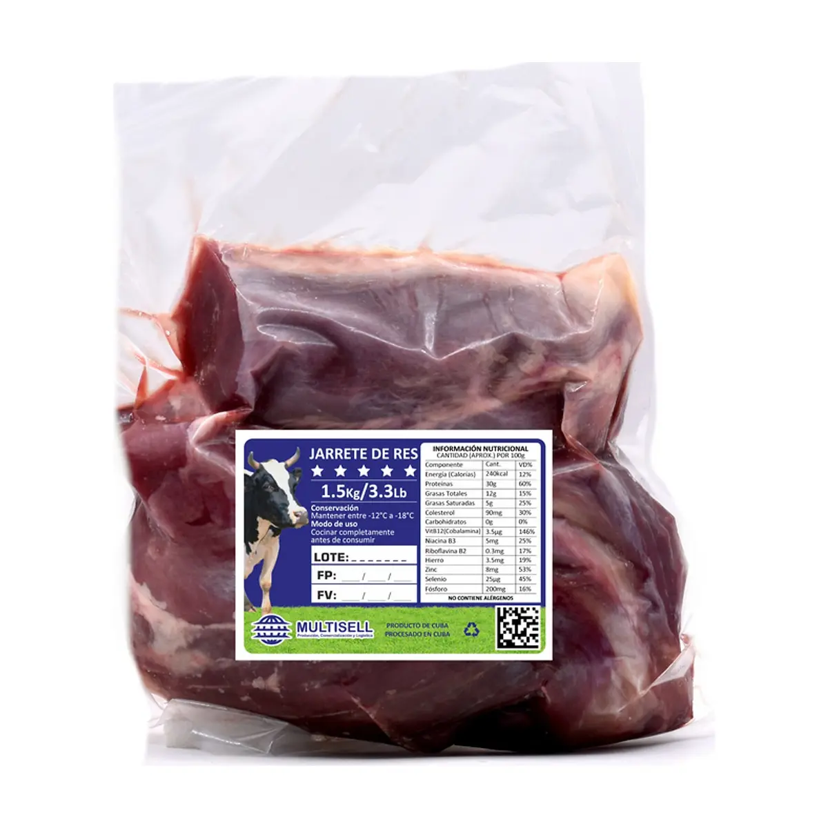 Jarrete de res Multisell (1.5 kg / 3.3 lb) - Thumbnail 3