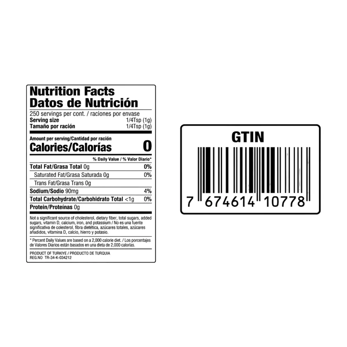 Sazón mixto hierbas y especias Nezka (250 g / 8.81 oz) - Thumbnail 2
