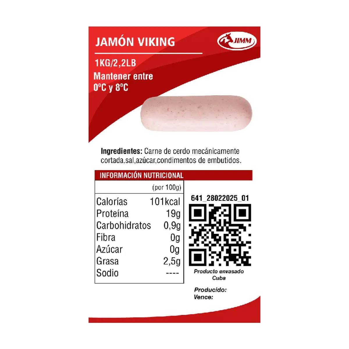 Jamón viking Jimm (1 kg / 2.2 lb) - Miniatura 3