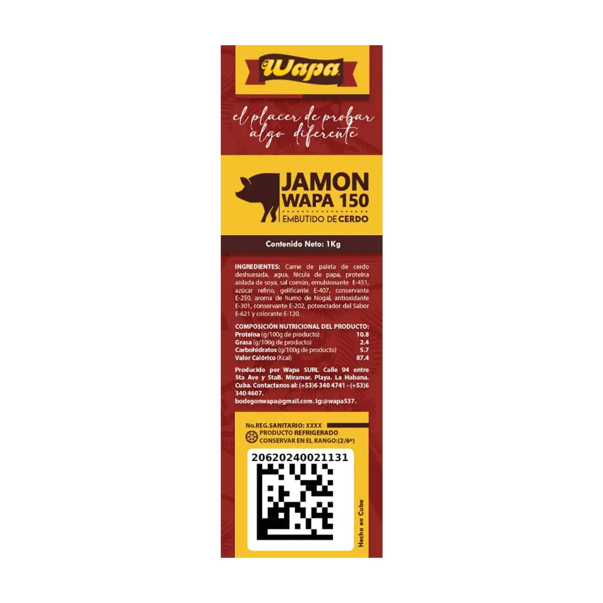 Jamón 150 Wapa (1 kg / 2.2 lb) - Thumbnail 5