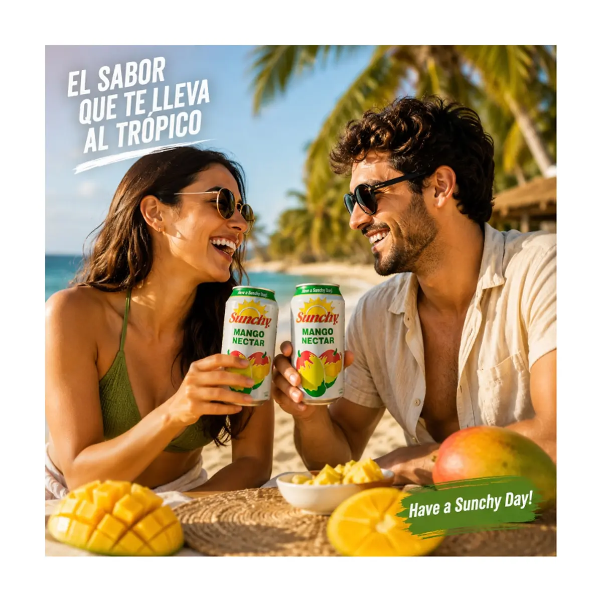 Néctar de mango Sunchy (12 x 334 ml / 11.3 fl oz) - Miniatura 5