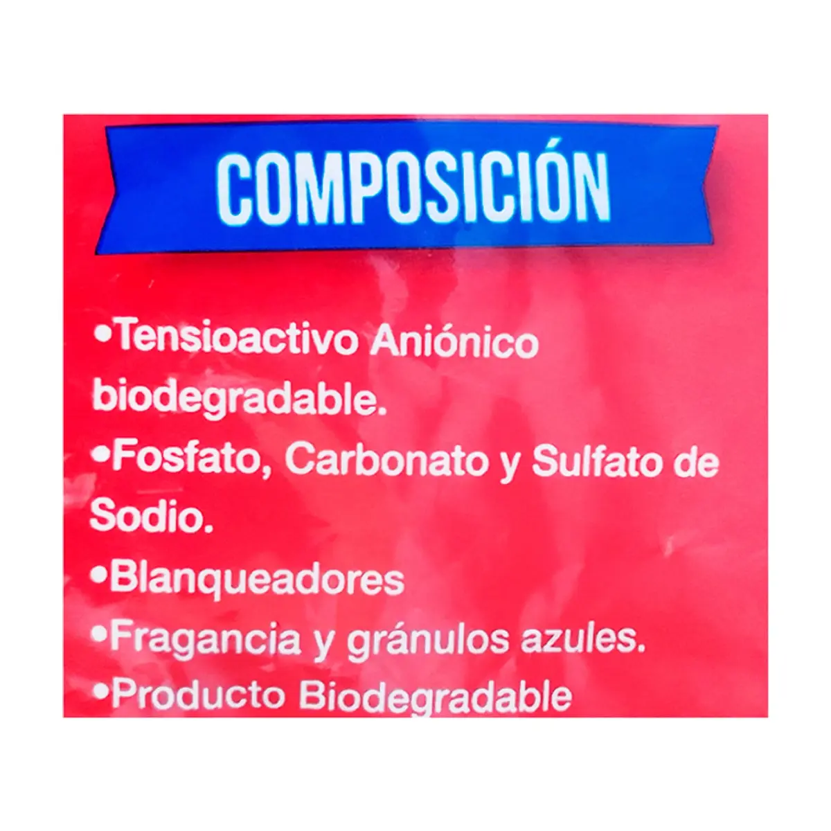 Detergente en polvo multiusos fragancia rosas STB (500 g / 1.1 lb) - Thumbnail 3