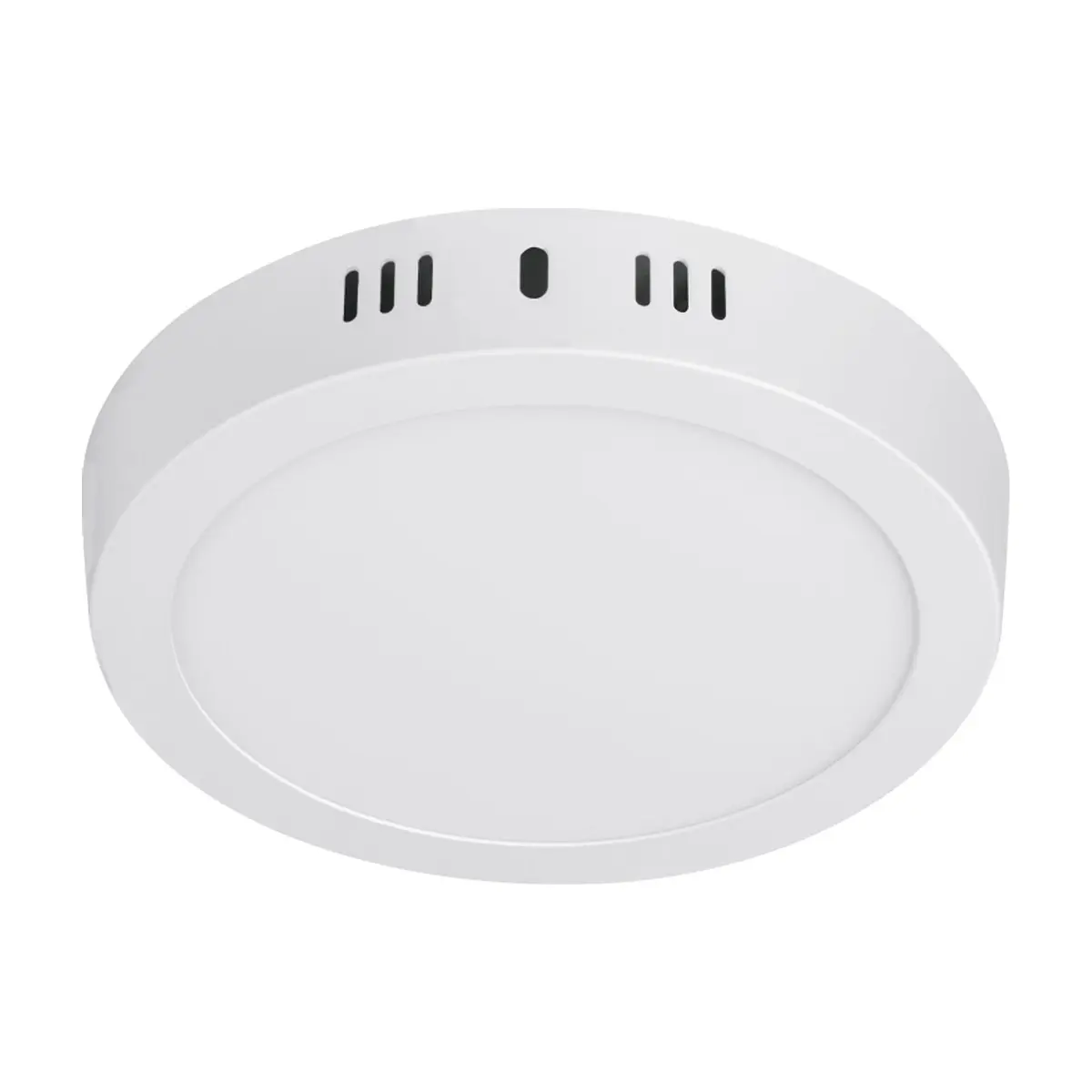 Luminario redondo blanco LED 12 W Volteck PLA-205L