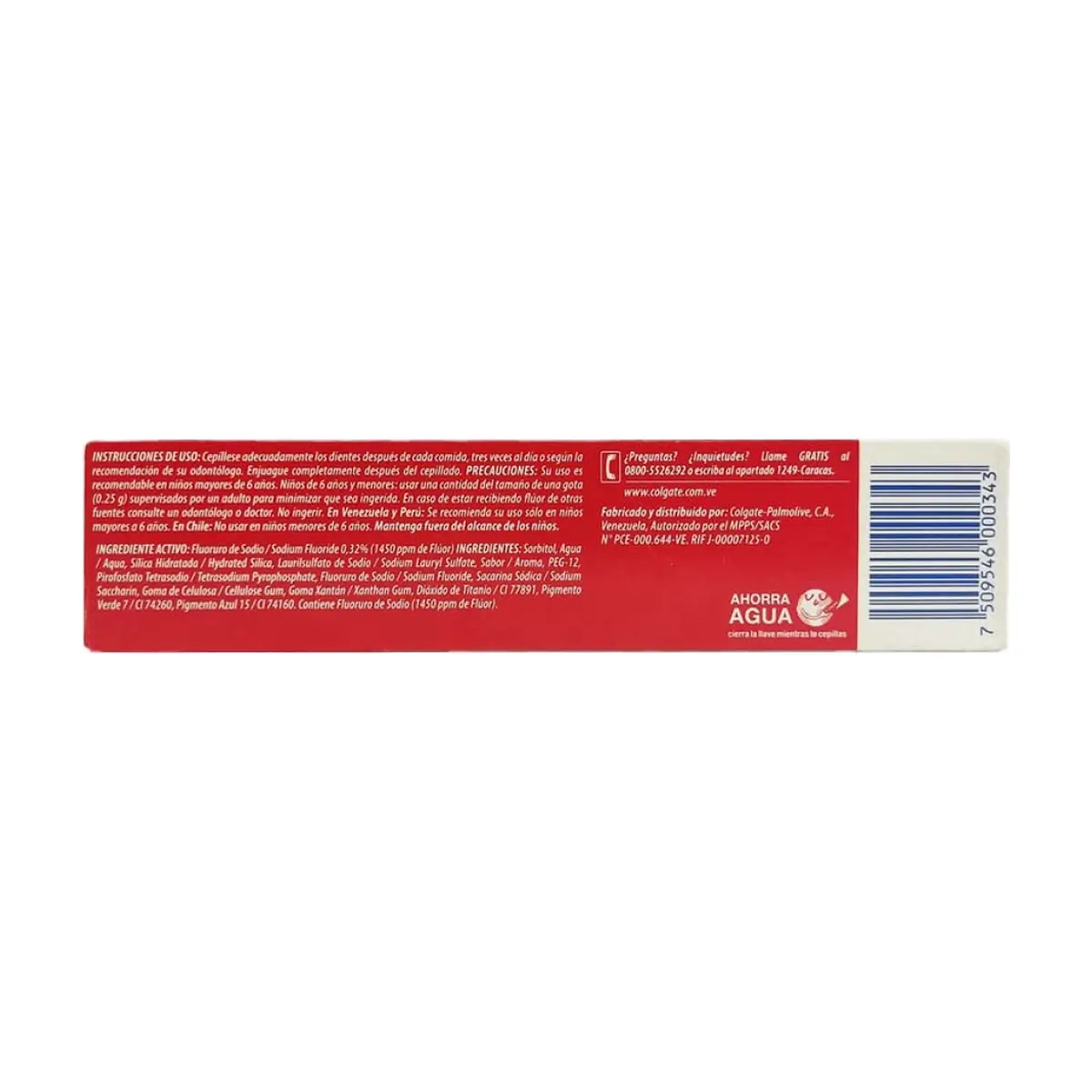 Pasta dental Triple Action Colgate (100 ml) - Thumbnail 3