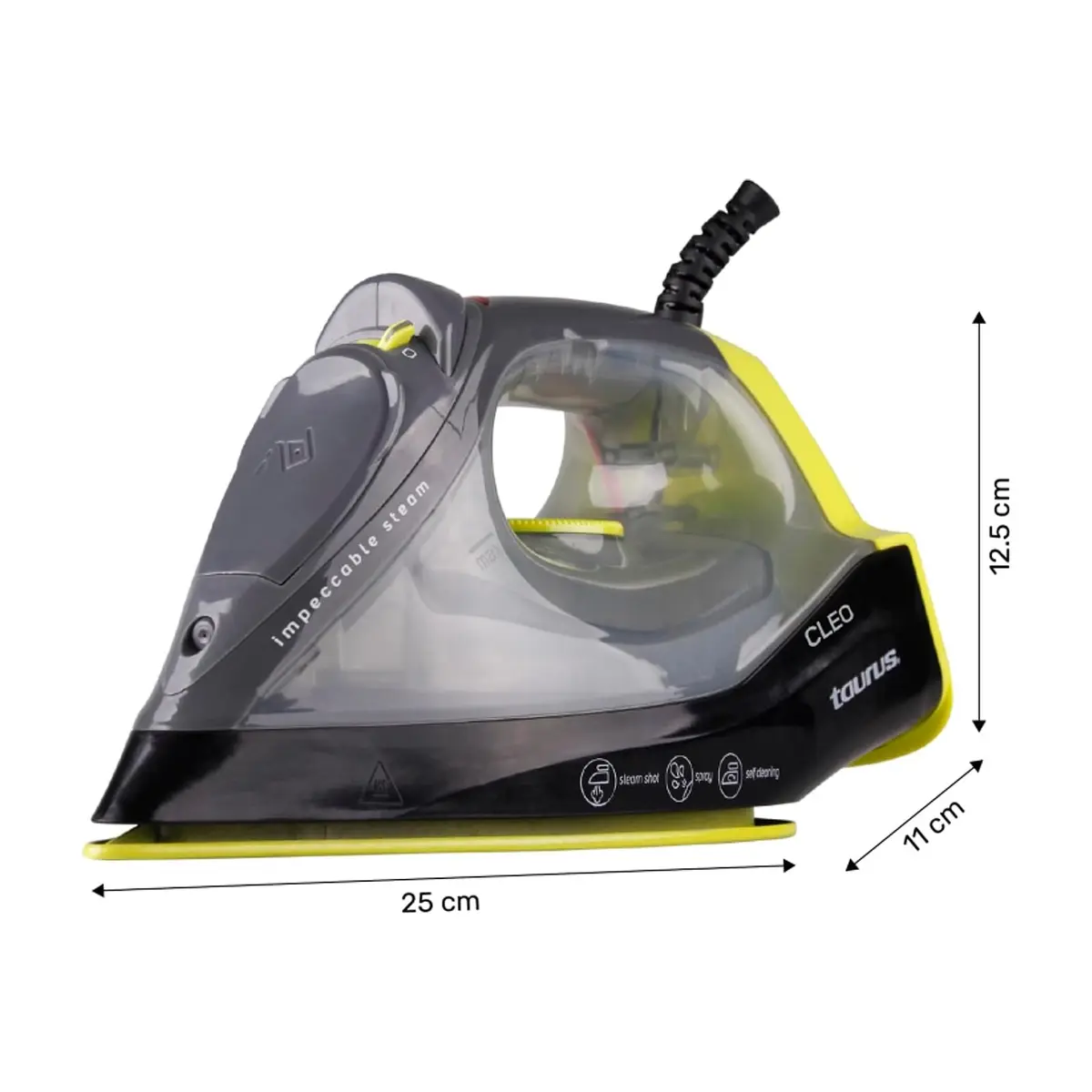 Plancha con vapor 1200 W Taurus Cleo - Thumbnail 3