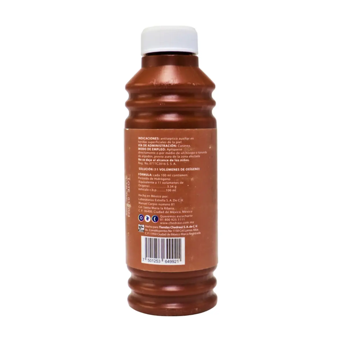 Agua oxigenada Supra Med (115 ml / 4.04 fl. oz) - Thumbnail 2