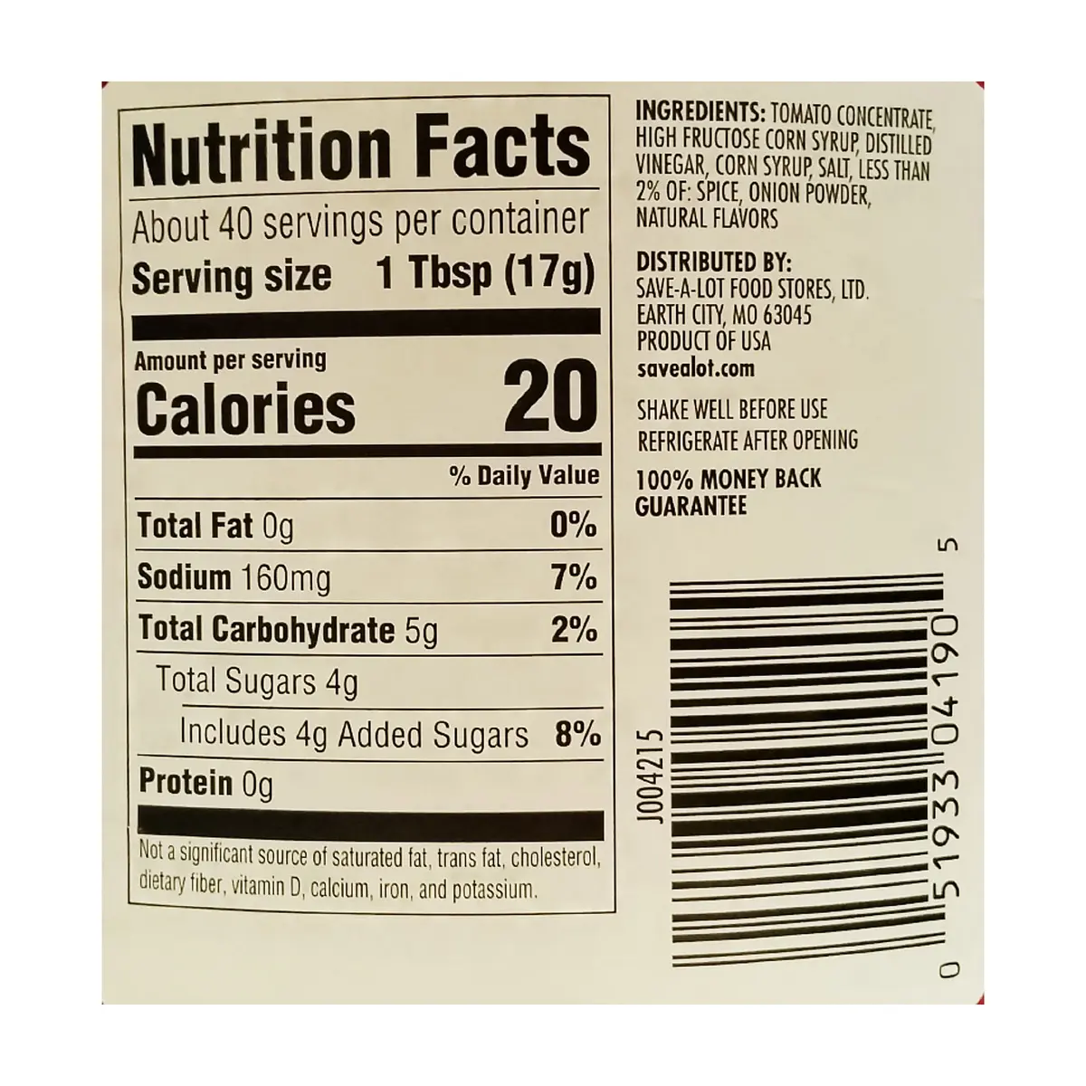Ketchup Kurtz (680 g / 1.49 lb) - Thumbnail 4