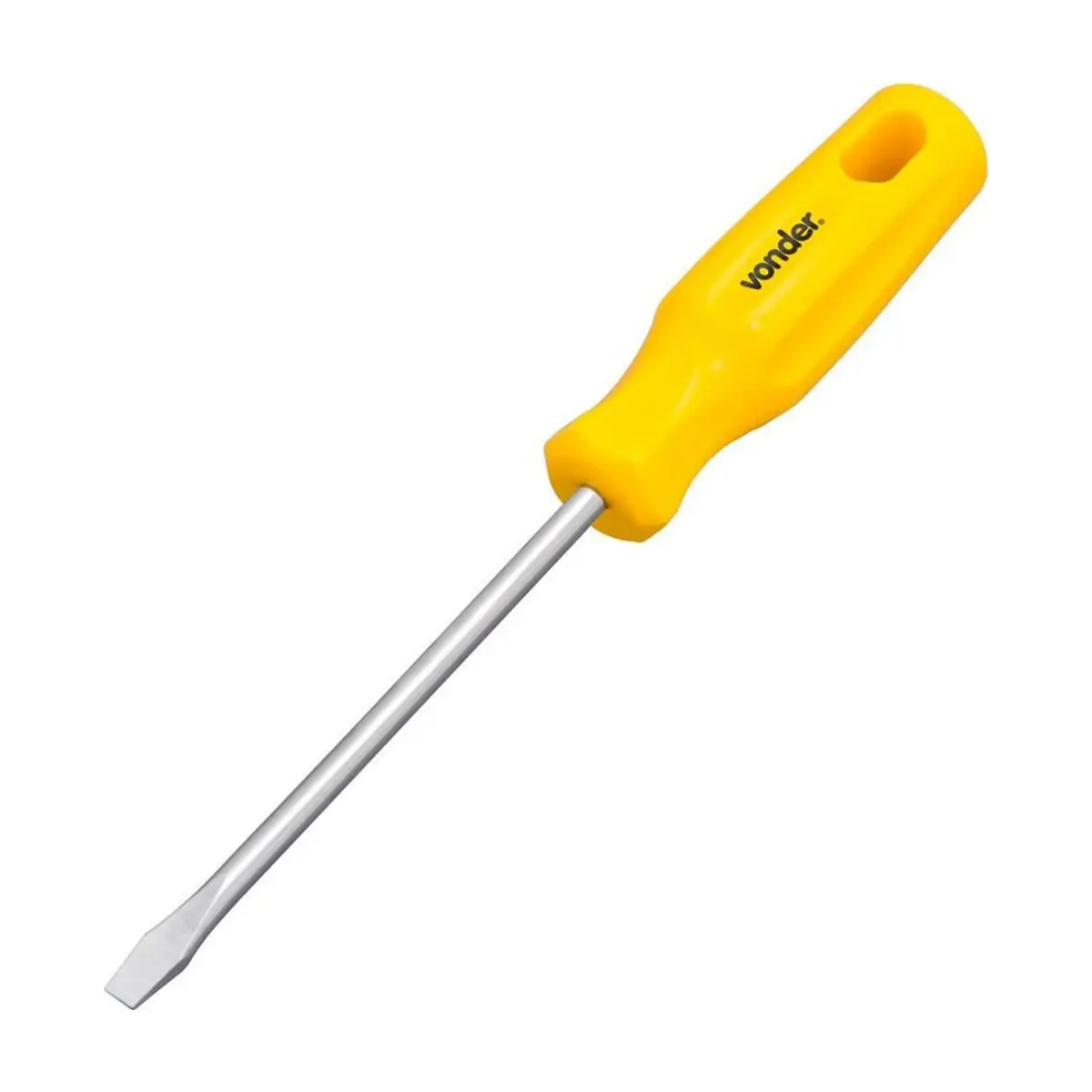 Destornillador de paleta 1/4" x 5" con punta magnetizada Vonder