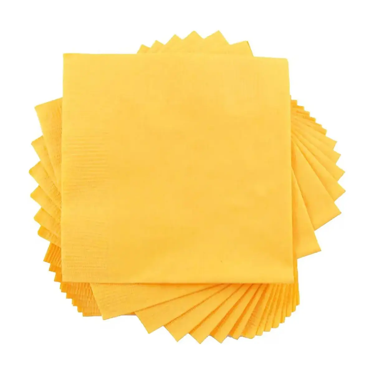 Servilletas amarillas