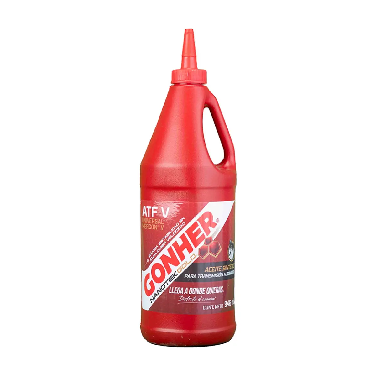 Aceite sintético para transmisión automática Gonher ATF Mercon V CJ (946 ml)