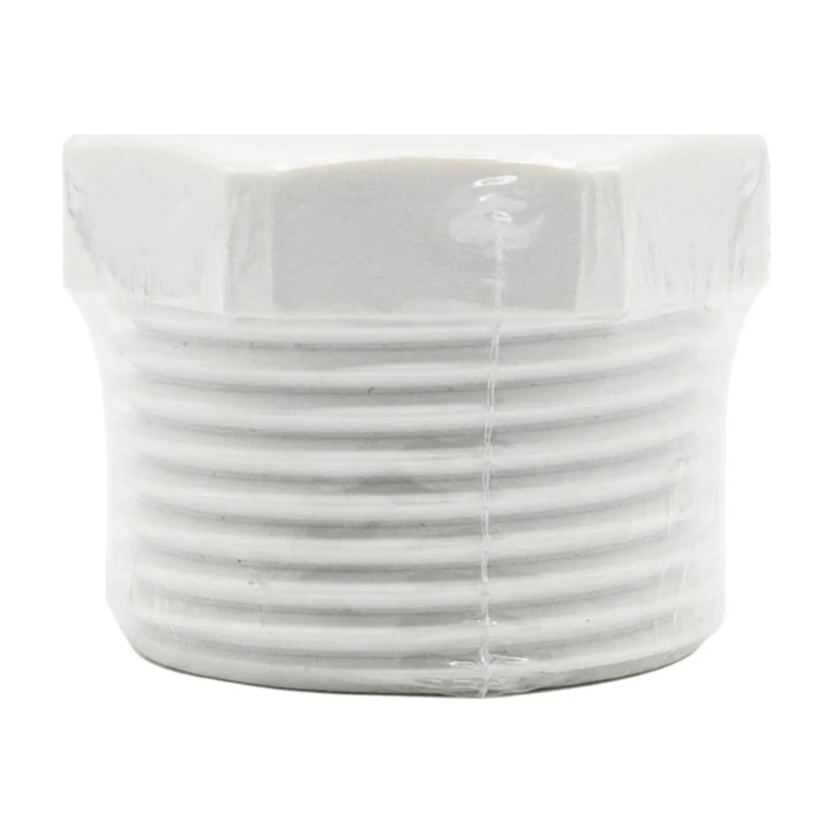 Tapón de PVC blanco - 1 pulgada - Aqua-Q - Thumbnail 2