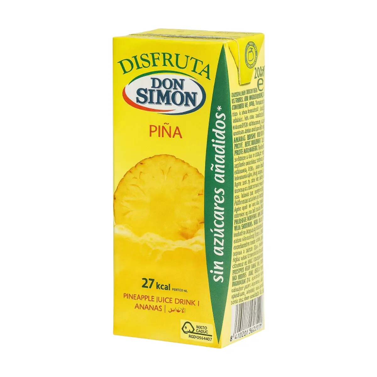 Jugo de piña Don Simon (6 x 200 ml) - Thumbnail 2